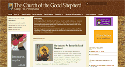 Desktop Screenshot of goodshepherd-parish.com